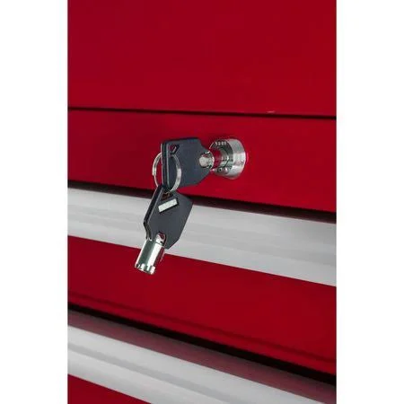 Westward 26-5/16x22 Intermediate Chest - 3 Drawers, Red, 32H848