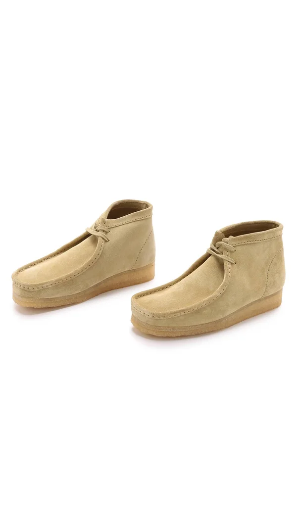 Clarks Men's Wallabee Boot Maple Suede 11