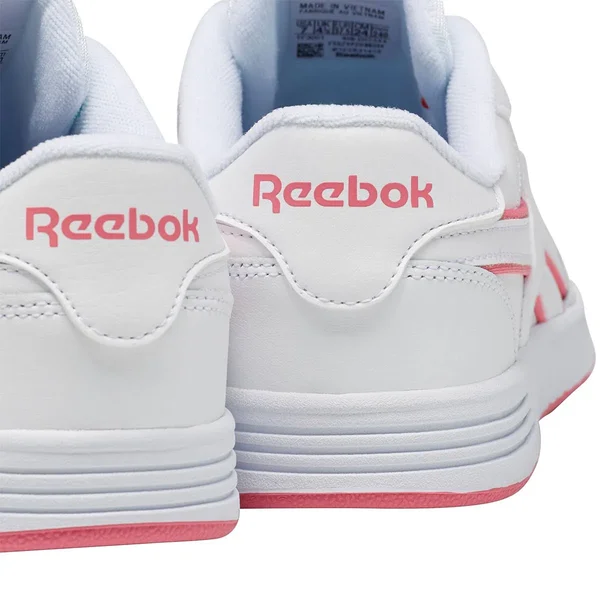 Reebok Women's Club Memt Sneaker White/Pink 7