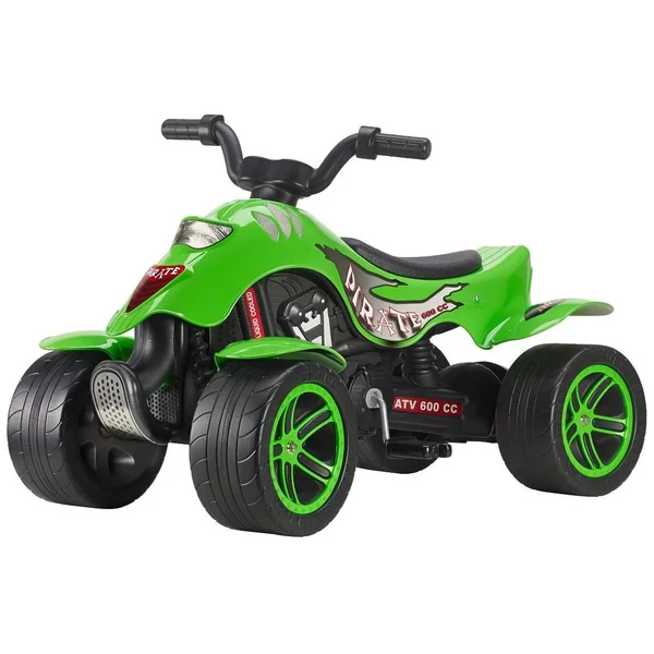 Falk FA609 Quad Pirate Ride-On Toy Green - Age 3 Plus Year