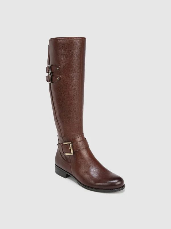 Women's Naturalizer Jessie Wide Calf Riding Boot - Size: 4.5