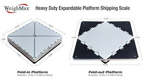 No1. Best scale-weighmax Transformer Digital metal-built Shipping Postal Scale, 300lbs by 0.02lb