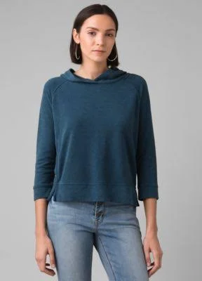 Prana - Women's Cozy Up Summer Pullover, Atlantic Heather, Large