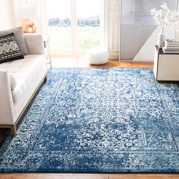 Safavieh Area Rug - Evoke, Ivory, Fuchsia, 5&-1x22 x 7&-6x22
