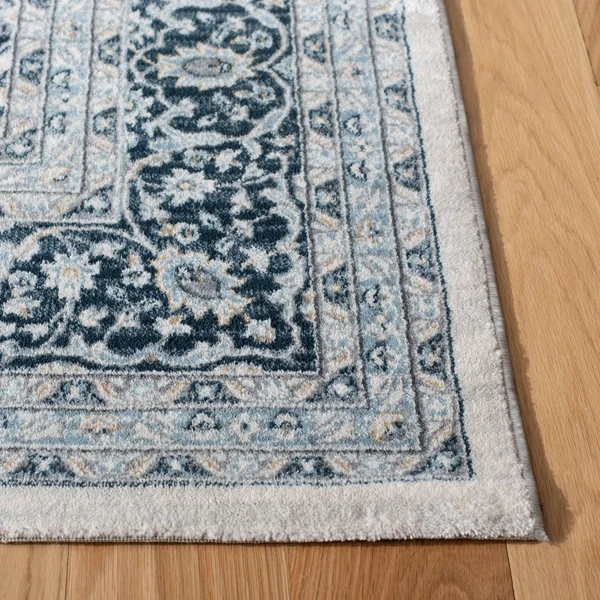 Safavieh Isabella Collection ISA919B Area Rug, 6& 7x22 Round, Cream/Beige