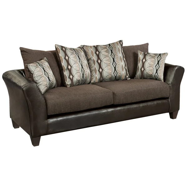 Flash Furniture Riverstone Rip Sable Chenille Sofa