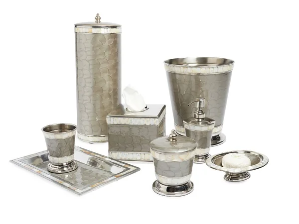 Julia Knight Classic 12x22 Vanity Tray Platinum