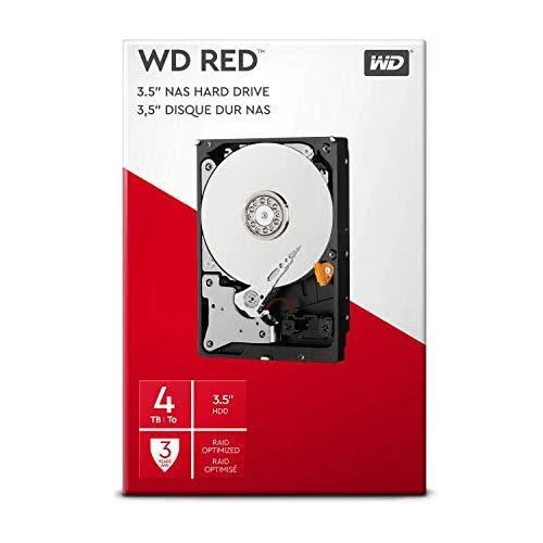 Western Digital 4TB Network NAS Hard Drive