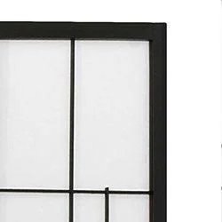 Oriental Furniture 6 ft. Tall Eudes Shoji Screen - 5 Panel - Natural
