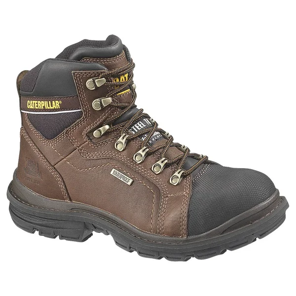 Men's Cat Flexion Manifold 6x22 Waterproof Steel-Toe Tough Work Boot