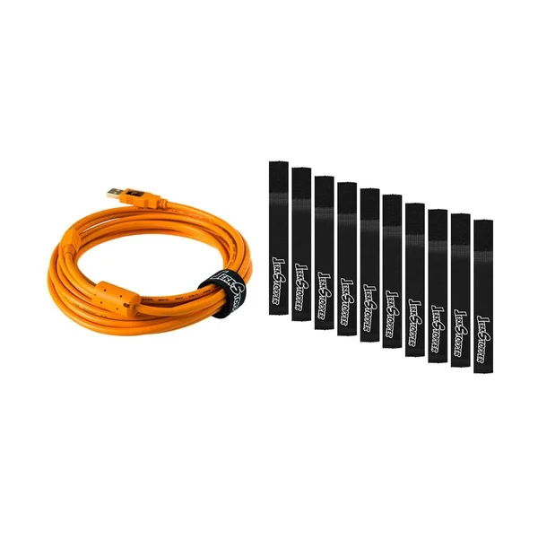 Tether Tools Starter Tethering Kit with 15& USB-C to USB-C Cable Orange
