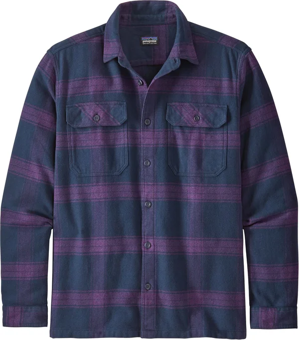 Patagonia Men's Fjord Flannel Shirt Brown S