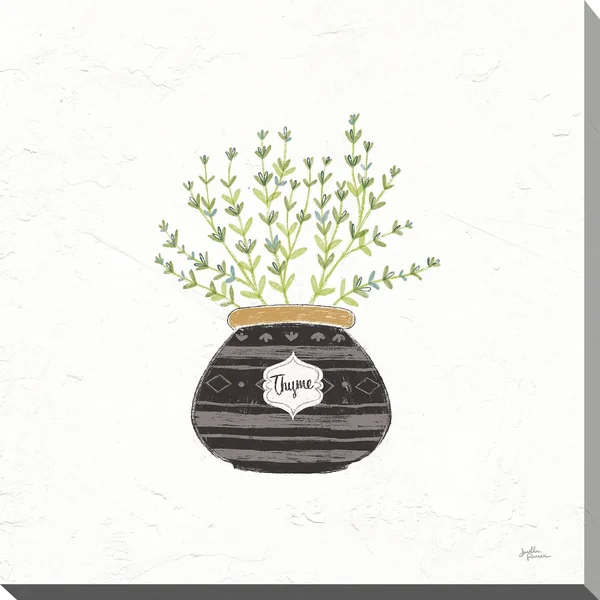 Picture Perfect International Janelle Penner Fine Herbs VI Giclee Stretched Canvas Wall Art - Size: 18x22 x 18x22