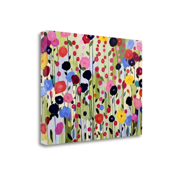 Tangletown Fine Art 30x22 x 40x22 She Found A Place to Bloom Giclee on Gallery Wrap Canvas