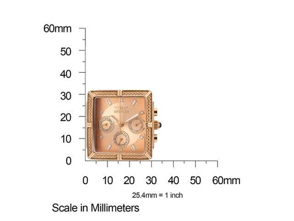 Invicta 14872 Women's Wildflower Rose Gold Dial Rose Gold Steel Bracelet Watch