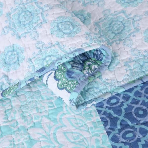 Porch & den Lehman Cotton 3-Piece Quilt Set - Queen