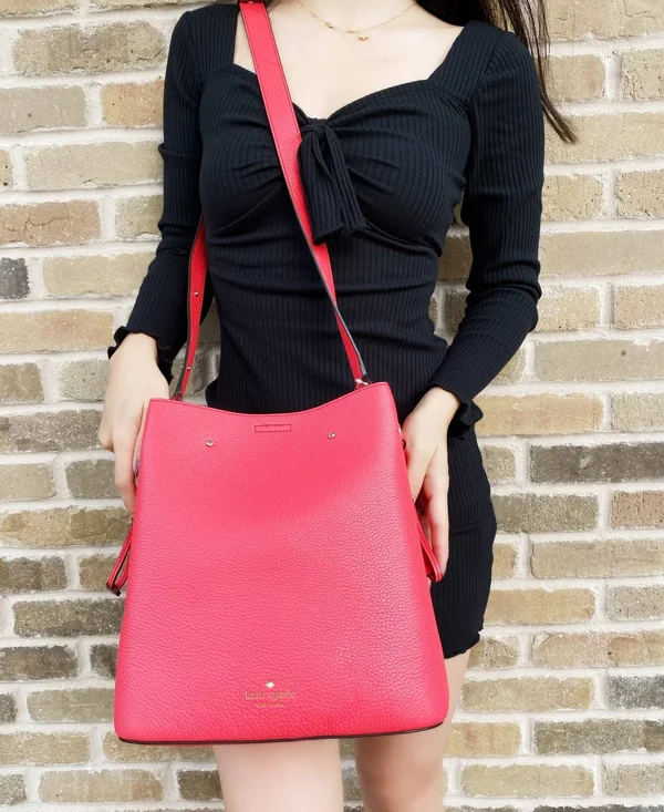 Kate Spade Bags - Kate Spade Marti Large Bucket Bag, Color: Red, Size: Os, Jazzbob22&s Closet