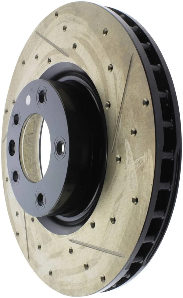 StopTech Slotted & Drilled Sport Brake Rotor - 127.37056L