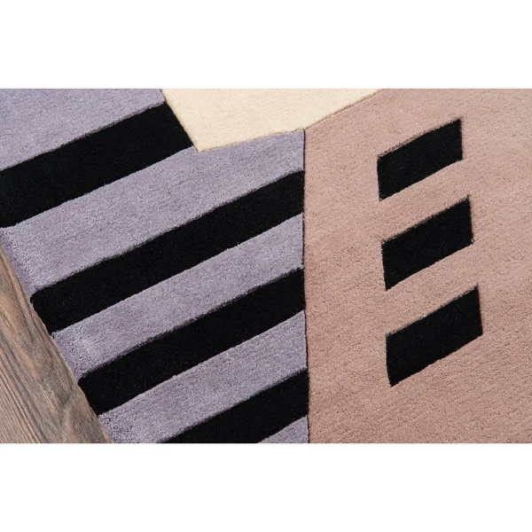 Momeni New Wave NW-22 2& x 3& Black Rug