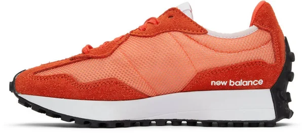 New Balance Men's Unisex 327 Running Sneakers - Red - Size 5.5