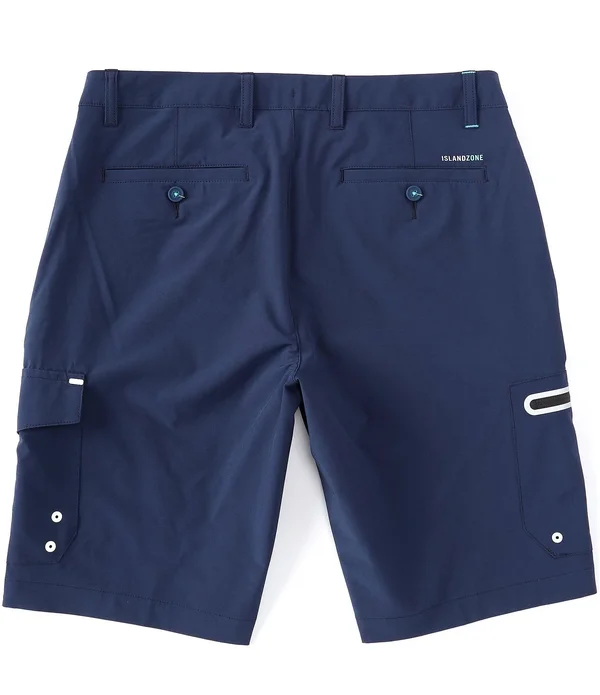 Tommy Bahama Cayman Isles Cargo 10 Inseam Shorts - Mens, 38, Coal