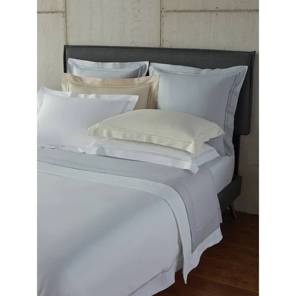 Sferra Finna Fitted Sheet - California King - Ivory