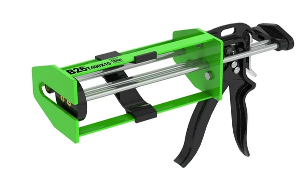 Albion Engineering B26t400x10 Manual Multi-Component Twin Cartridge Solid Surface Adhesive Gun, 490 ml