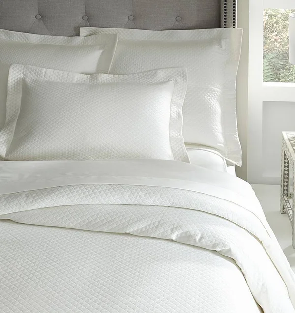 Sferra Bari Bed Skirts Queen, Grey