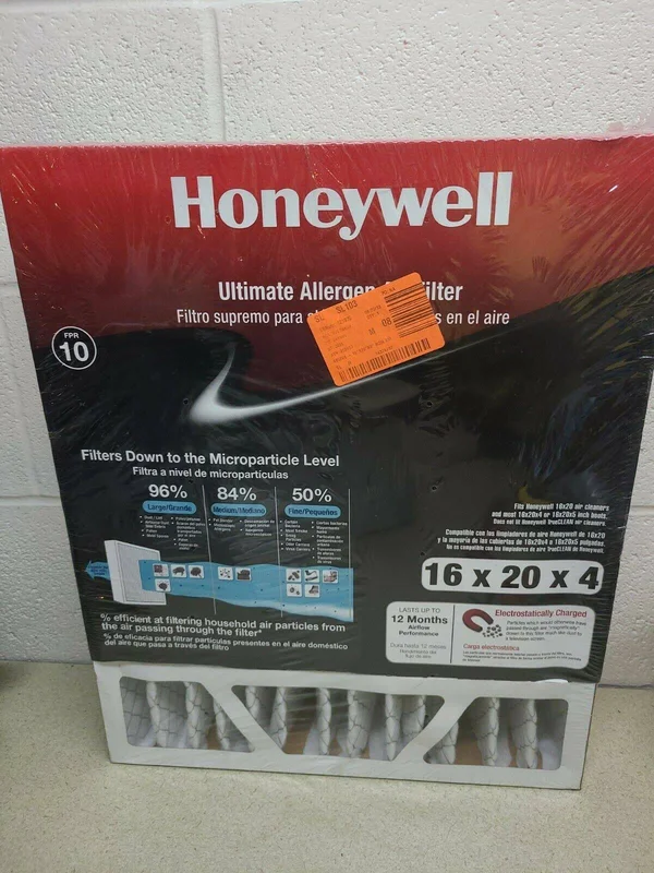 Honeywell 16 in. x 20 in. x 4 in. FPR 10 Air Cleaner Filter, 554