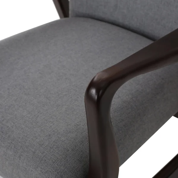 Suffolk Fabric Arm Chair, Set of 2, Deep Red