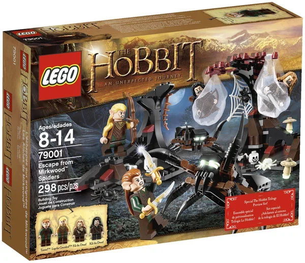 LEGO 79001 The Hobbit Escape from The Spiders of Mirkwood Set