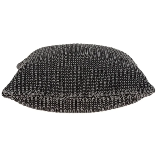 Parkland Collection Cabo Pillow Cover with Down Insert in Charcoal