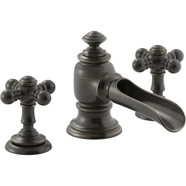 Kohler 98068-3-BN Artifacts Bathroom Sink Cross Handles - Vibrant Brushed Nickel