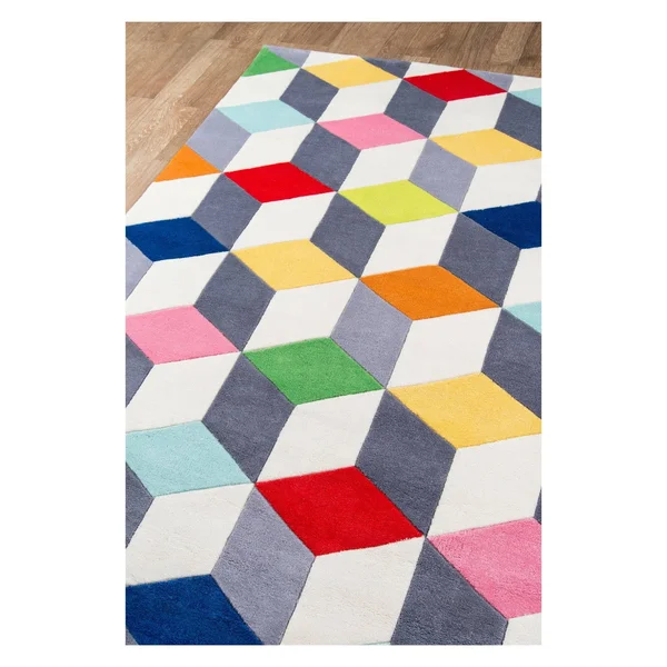 Momeni Lil Mo Hipster Area Rug - Multi, 5& x 5& Round