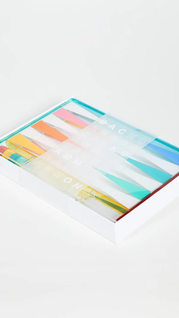 Sunnylife Lucite Backgammon