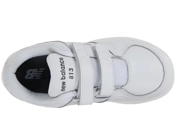 New Balance 813 Hook and Loop - Women's Walking Shoe - White 9 2A