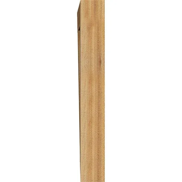 Ekena Millwork BKT04X26X30IMP01RWR 4x22W x 26x22D x 30x22H Imperial Traditional Rough Sawn BRACKET, Western Red Cedar