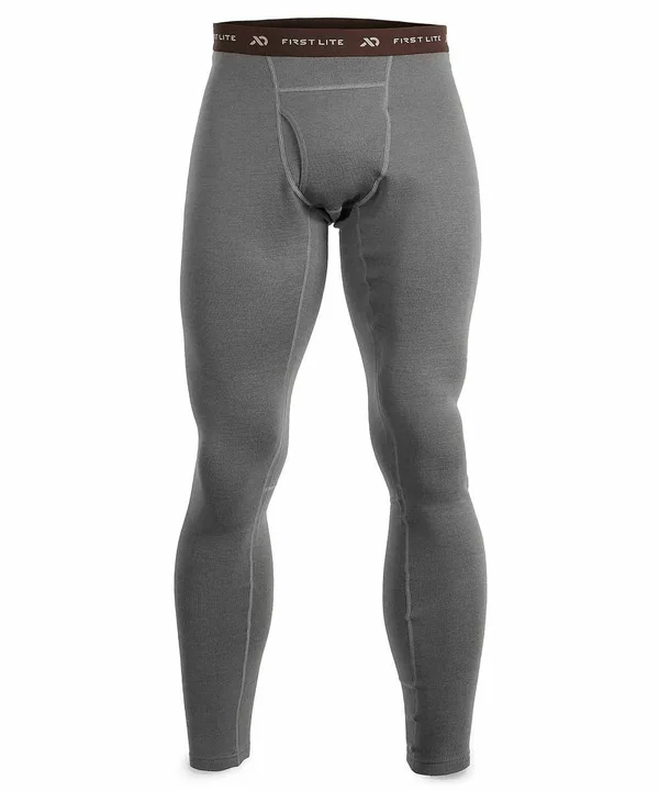 Men's Furnace Long John Ash Grey - S by First Lite