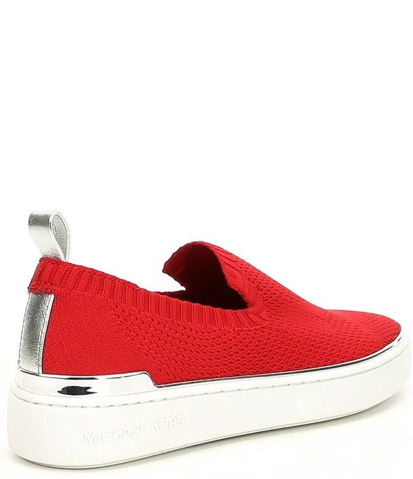 Michael Michael Kors Women's Skyler Slip-On Sneakers - Gunmetal - Size 9