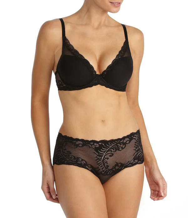 Natori Feathers Contour Dramatic Plunge Bra - 30DD