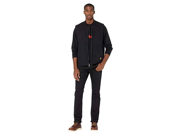 Timberland Pro Gritman Lined Canvas Vest - Men's Jet Black