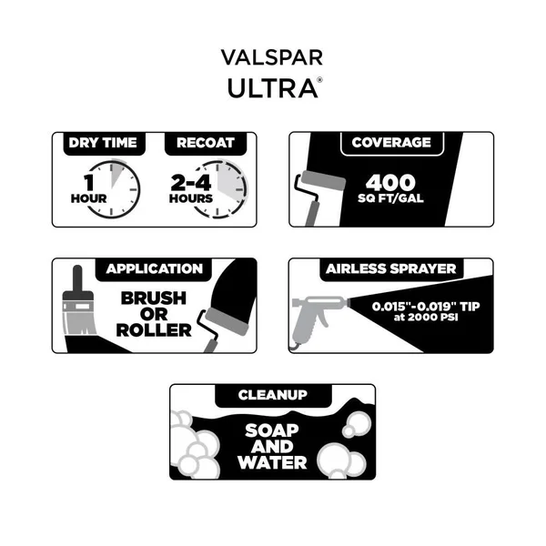 Valspar Ultra Satin Natural Tan Hgsw4019 Interior Paint (5-Gallon), HGSW4019-935307