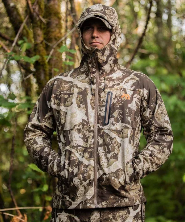Men's Catalyst Soft Shell Jacket M - Ash Grey by First Lite