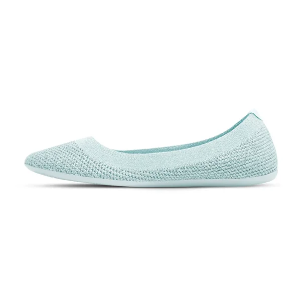 Allbirds Women's Tree Flats, Frost, Size 8.5