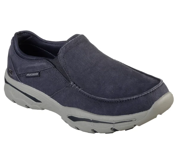 Skechers Men's Relaxed Fit Creston Moseco Loafer, Navy