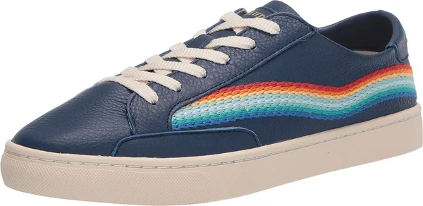 Soludos Rainbow Wave Sneaker - Marine Blue - 8.5