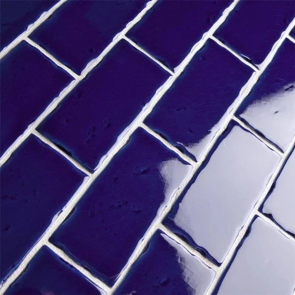 SomerTile 2.5x5.125-inch Nove Cobalto Subway Ceramic Wall Tile (60 tiles/6.16 sqft.) Case