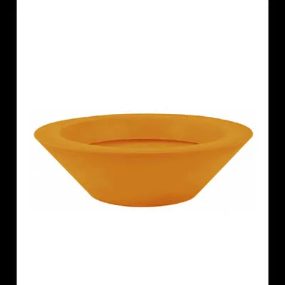 Centro Plastic Pot Planter Vondom Orange 9.5x22 H x 31.5x22 W x 31.5x22 D