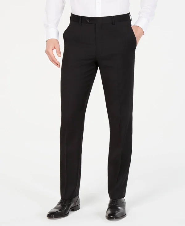 Lauren Ralph Lauren Edgewood Men's Casual Pants Black Plain : 44 30