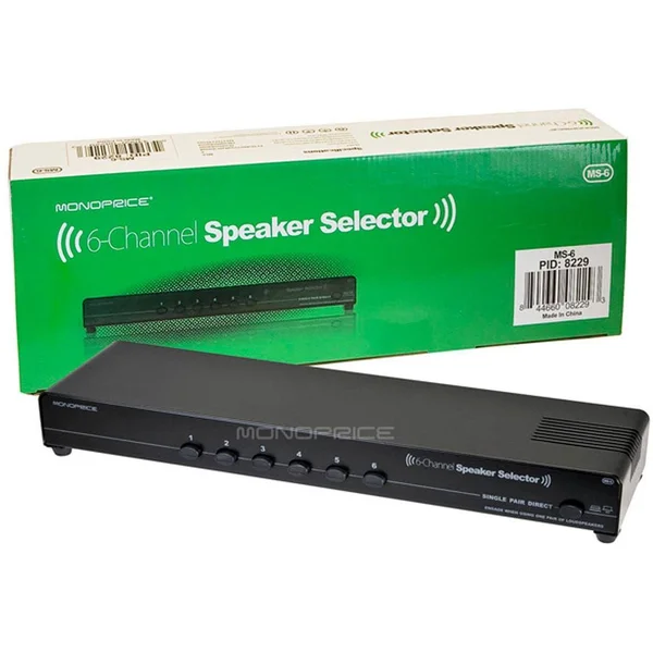 Monoprice 8229 6 Channel Speaker Selector